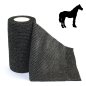 Preview: VliVet Klauenbandage schwarz 10 cm x 4,5 m HOLTHAUS selbsthaftende Bandage