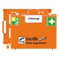 Preview: Erste Hilfe Koffer Advocat Nahrungsmittel SÖHNGEN mit Pflasterspender Verbandkasten MT-CD orange