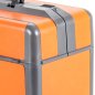 Preview: Arztkoffer IDEAL Skaibesatz Kleinformat orange DÜRASOL mit 12 herausnehmbaren Ampullen-Depots