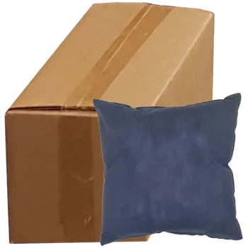 40 x Einmal Kissen reintex 40 x 40 cm blau vakuumverpackt