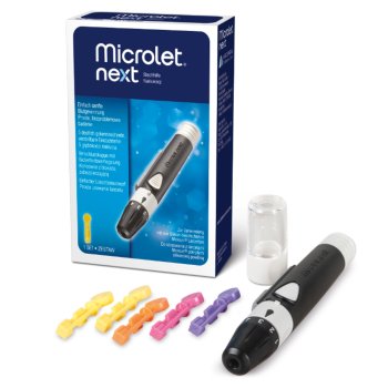 Microlet Next Stechhilfe ASCENSIA für Contour Blutzuckermessgeräte