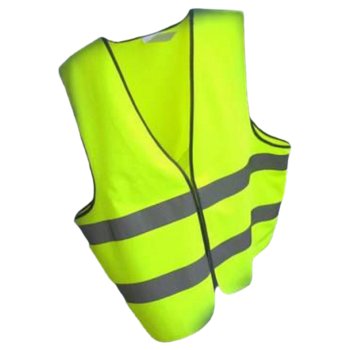 Warnweste gelb EXTRA GROß 3XL Sicherheitsweste nach DIN EN 20471