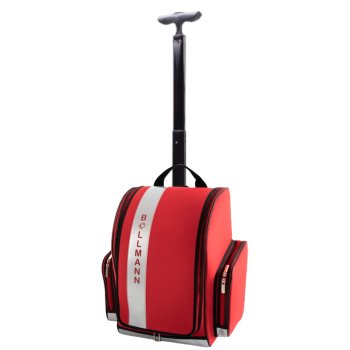 Arzttasche GoLight Trolley BOLLMANN Polymousse-Gewebe rot