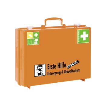 Erste Hilfe Koffer SPEZIAL Entsorgung & Umweltschutz SÖHNGEN Verbandkasten MT-CD orange
