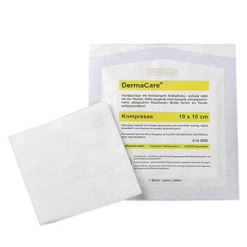 DermaCare Kompresse SÖHNGEN No-Touch-Wicklung 10 x 10 cm