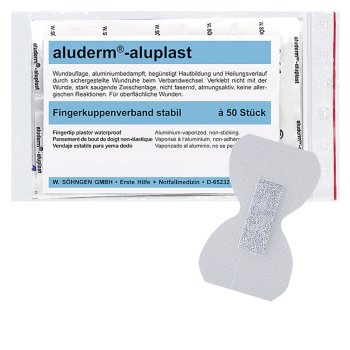 aluderm-aluplast Fingerkuppenverband SÖHNGEN stabil 50 Stück