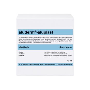 aluderm-aluplast Wundverbandpflaster 4 cm x 5 m SÖHNGEN elastisch