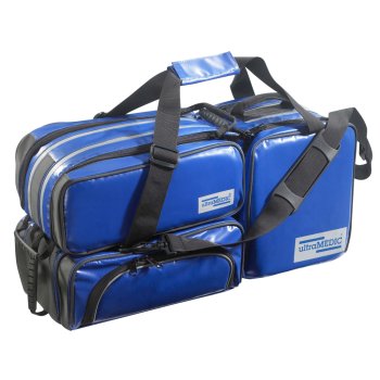 Notfalltasche ultraBAG OXYGEN Ultramedic blau mit Schnellzugriff für O2