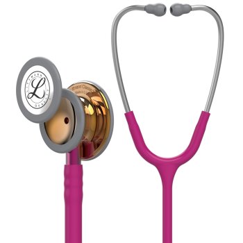 Classic III Stethoskop 5647 himbeerrot 3M Littmann Limited Edition in poliertem Kupfer