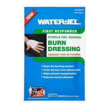 Water Jel Verbrennungsschutz WATERJEL Gelkompresse Burn Dressing 10 x 10 cm