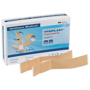 Ypsiplast Fingerverband HOLTHAUS elastisch 18 x 2 cm 50 Stück