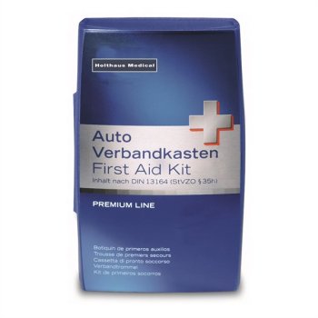 Premium KFZ Verbandkasten HOLTHAUS nach DIN 13164