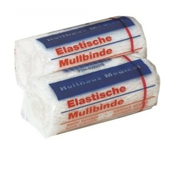 YPSIFLEX Elastische Mullbinde HOLTHAUS 4 cm x 4 m