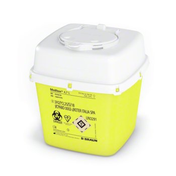 Abwurfbehälter Medibox B BRAUN 4700 ml 4,7 Liter