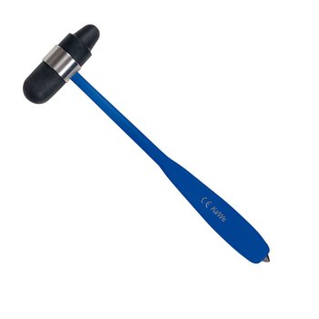 Reflexhammer Colorflex KAWE blau mit neurologischer Tastspitze