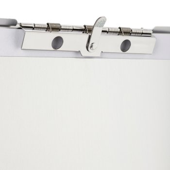 Formularhalter aus Aluminium mit Fach und Zwischenlage Läufer 30018 Clipboard Klemmbrett