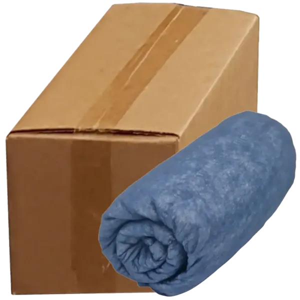 84 x Einmaldecke RUB 200 reintex 200 g blau 190 x 110 cm