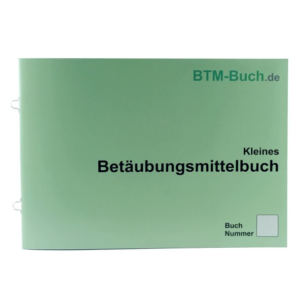 Kleines BTM Betäubungsmittel Buch