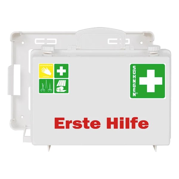 Erste Hilfe Koffer SÖHNGEN SN-CD Norm weiß DIN 13157