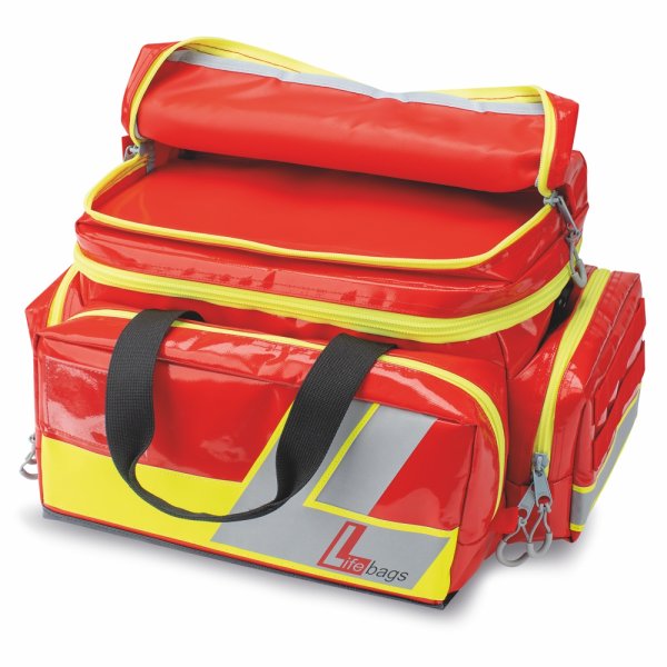 Notfalltasche Lifebag M gelb SÖHNGEN Sanitätstasche mit Frottasche und Deckelfach und und 2 Seitentaschen