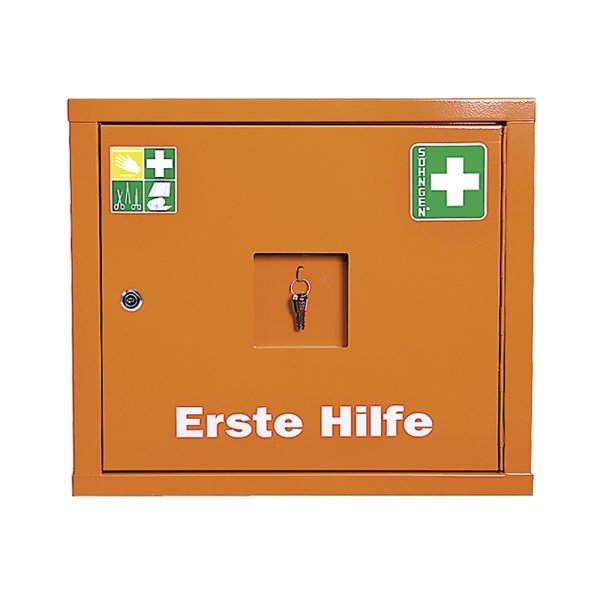 Verbandschrank Juniorsafe orange leer SÖHNGEN