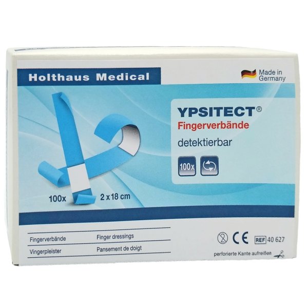 Ypsitect Fingerverband HOLTHAUS detectable 18 x 2 cm 100 Stück