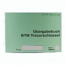 Übergabebuch BTM Tresors.