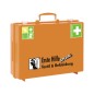 Preview: Erste Hilfe Koffer SPEZIAL Textil & Bekleidung SÖHNGEN Verbandkasten MT-CD orange