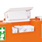 Preview: Erste Hilfe Koffer Advocat Baustelle SÖHNGEN mit Pflasterspender Verbandkasten MT-CD orange