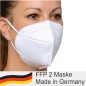 Preview: Faltmaske FFP2 HOLTHAUS Mund- und Nasenmaske nach EN 149 10 Stück