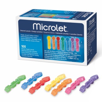 Microlet 100 Lanzetten ASCENSIA für Contour Blutzuckermessgeräte