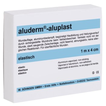 aluderm-aluplast Wundverbandpflaster 4 cm x 1 m SÖHNGEN elastisch