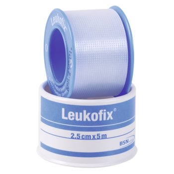 Leukofix 2,5 cm x 5 m BSN medical Heftpflaster und transparentes Fixierpflaster