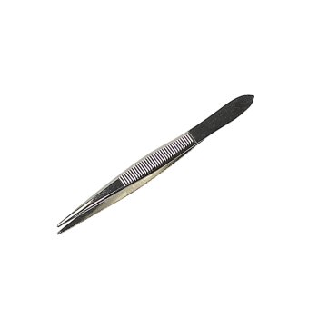 Splitterpinzette vernickelt spitz 8 cm FINI früher SÖHNGEN