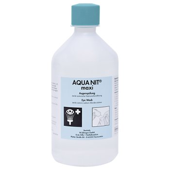 AQUA NIT maxi Augenspülung SÖHNGEN mit 500 ml Sterillösung