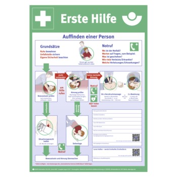 Anleitung Erste-Hilfe Plakatform SÖHNGEN aus Papier