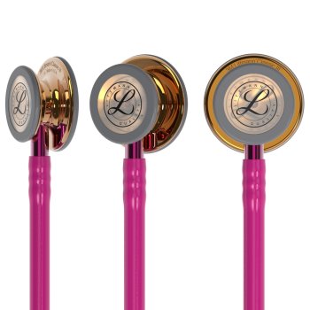 Classic III Stethoskop 5647 himbeerrot 3M Littmann Limited Edition in poliertem Kupfer