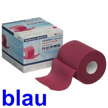 YPSIFIX haft Elasitsche Kohäsiv Binde HOLTHAUS 8 cm x 20 m blau