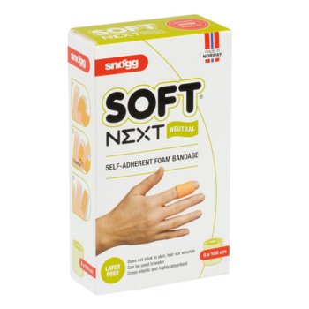 Wundschnellverband SOFT NEXT snögg 6 cm x 1 m hautfarben selbstklebend