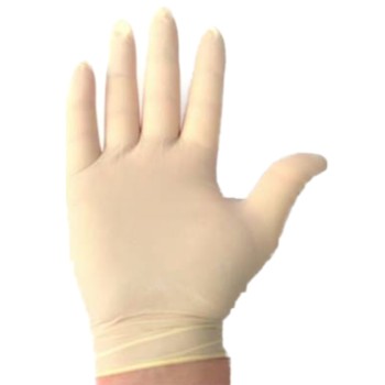 YPSIMED Latex Handschuhe L groß HOLTHAUS puderfrei 100 Stück