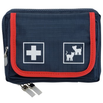 Pet Care Verbandtasche HOLTHAUS für Katzen und Hunde mit 28 Füllteilen