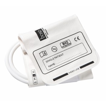 boso latexfreie Einweg-Manschetten L 28 - 36 cm für Blutdruckmessgeräte mit Einschlauch-Technik 10 Stück