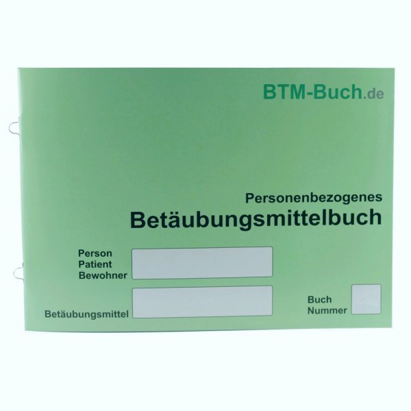 Ringbuch und Personenbezogenes BTM-Buch 50 Stück