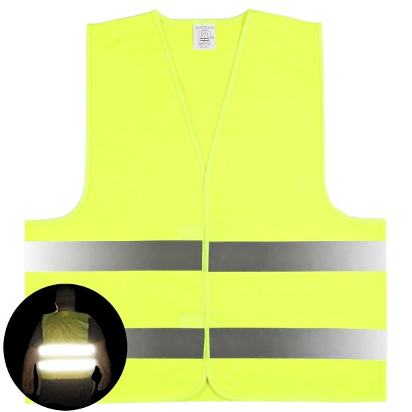 Warnweste gelb easyMesh Sicherheitsweste XL-XXL EN ISO 20471