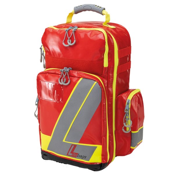 Sanitätsrucksack Lifebag L rot SÖHNGEN Notfallrucksack mit 5 Innentaschen