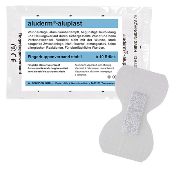 aluderm-aluplast Fingerkuppenverband SÖHNGEN stabil 10 Stück