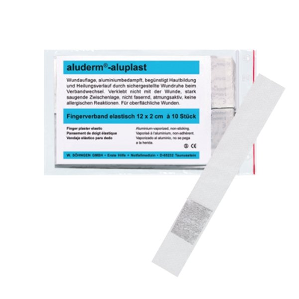 aluderm-aluplast Fingerverband SÖHNGEN elastisch 12 x 2 cm 10 Stück