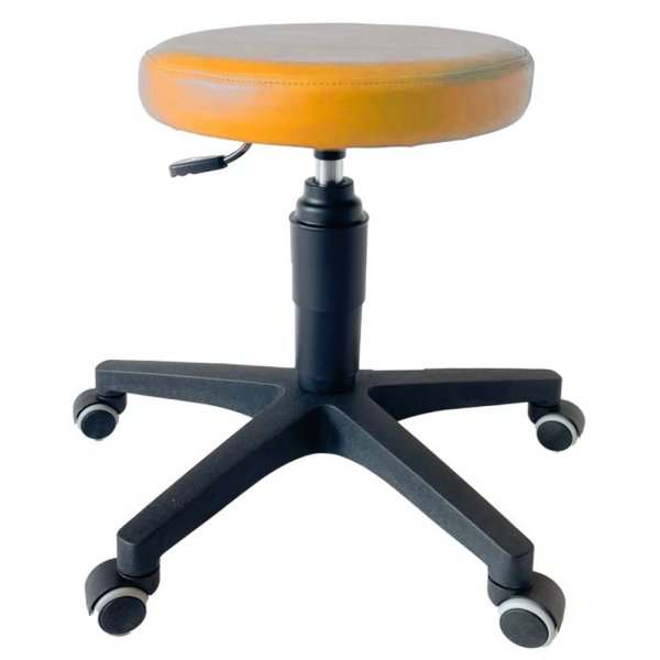 Rollhocker ultraSWIVEL melone Ultramedic farblich passend zu den Untersuchungsliegen