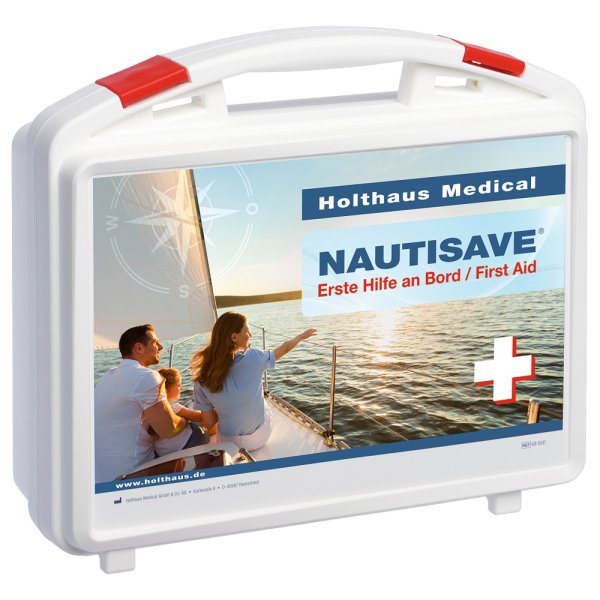 NAUTISAVE Verbandkasten HOLTHAUS speziell für Bote und Schiffe