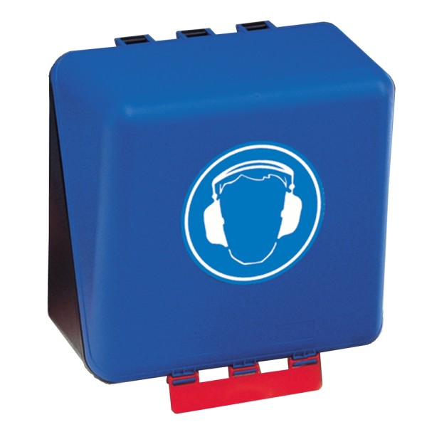 Aufbewahrungsbox HOLTHAUS für Gehörschutz blau